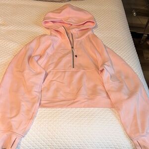 Women's Pink Scuba Hoodie